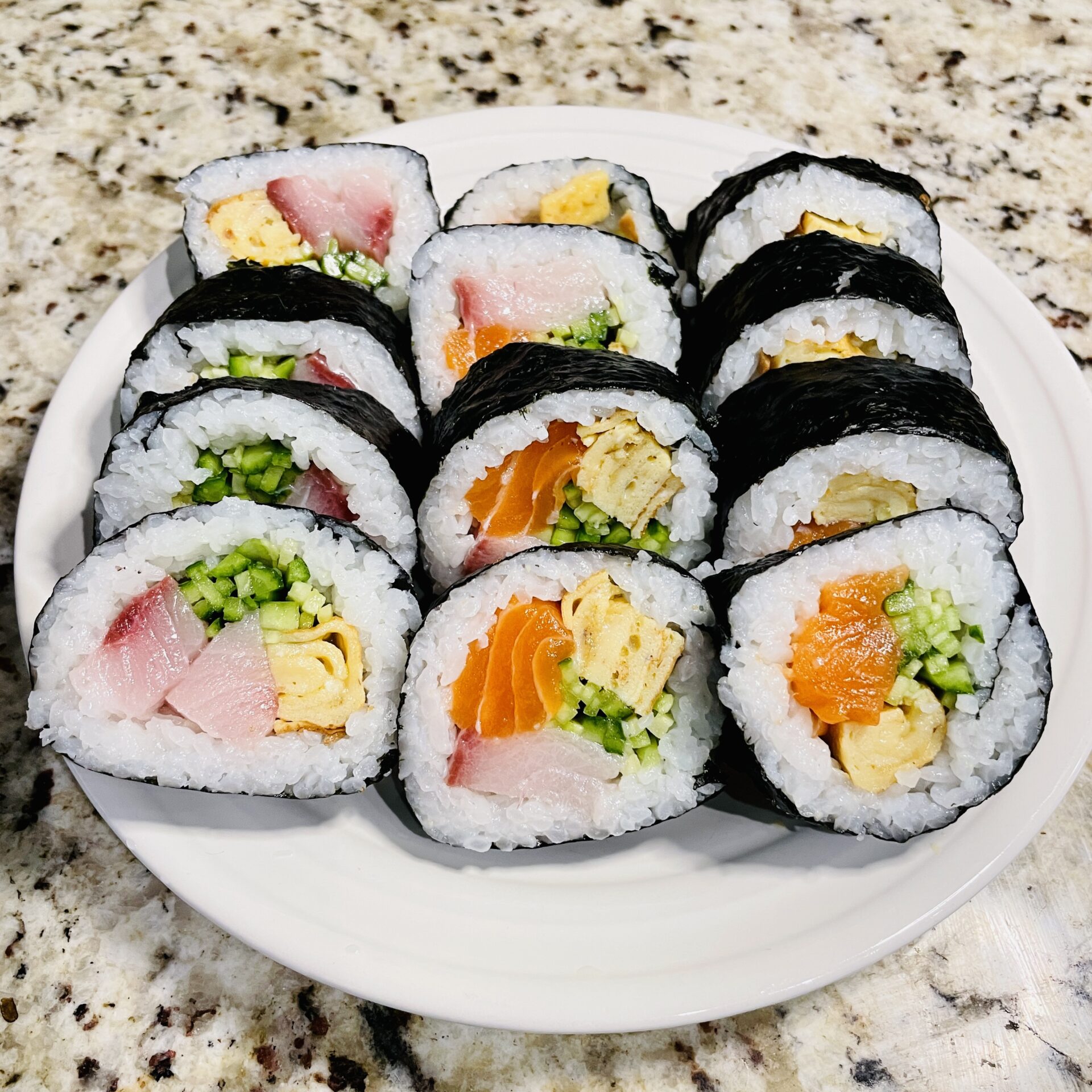Making Sushi Is Easier Than You Think! (Homemade Sushi Rolls - 巻き寿司) -  EATwithOHASHI